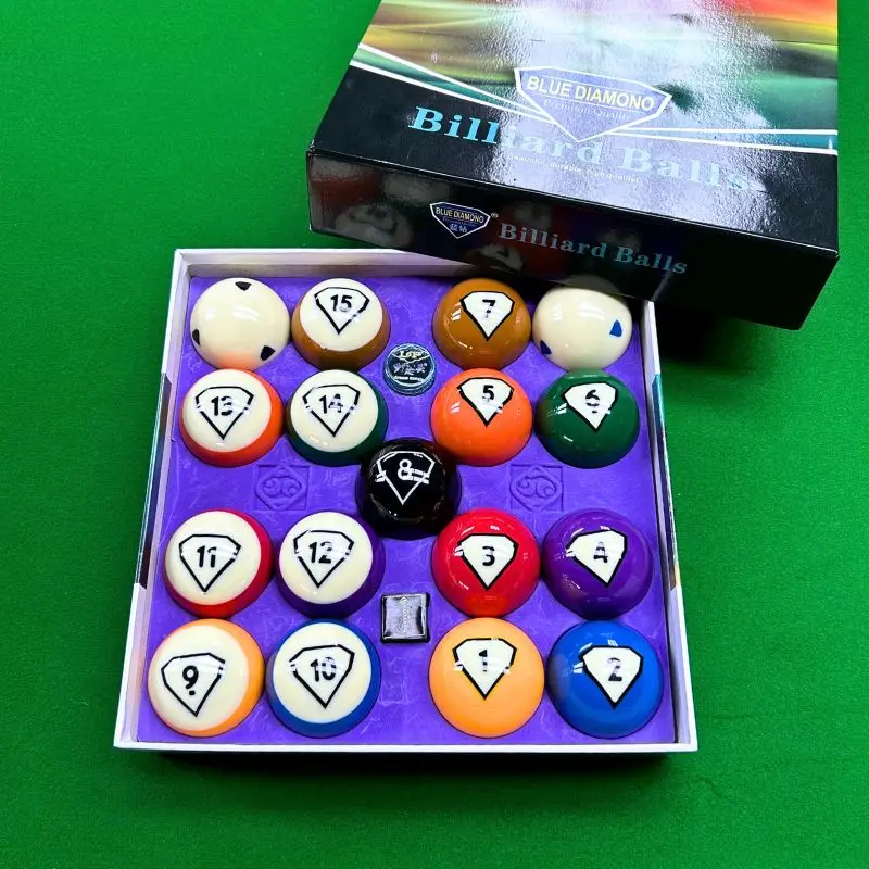 Professional 5.72cm Crystal Billiard Ball Set Durable Black Eight Ball Superior Playing Strength
Professional 5.72cm Crystal Billiard Ball Set Durable Black Eight Ball Superior Playing Strength