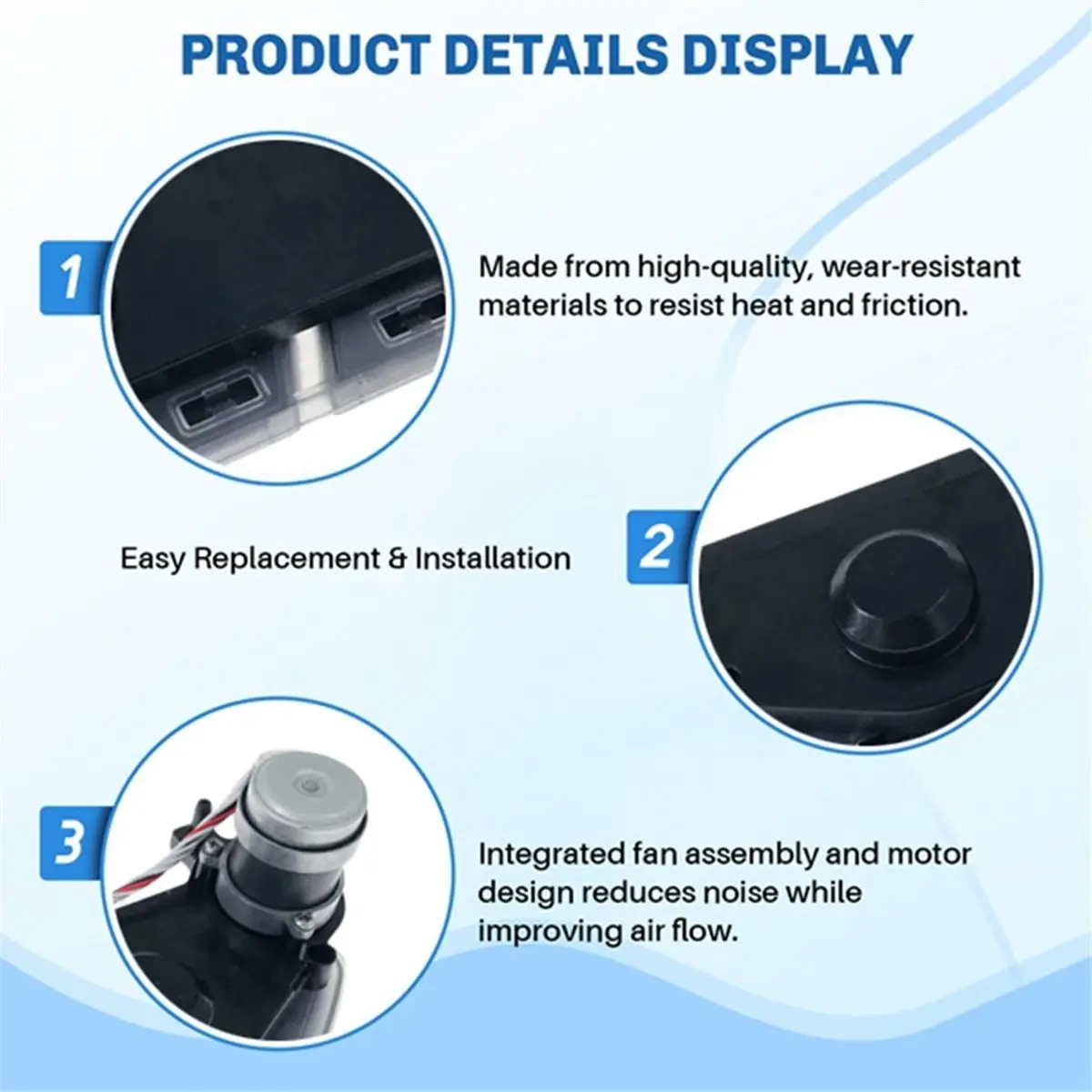 Vacuum Mop Motor for EVE MAX RM60A Replacement Parts with Motor Mop Cloth
Vacuum Mop Motor for EVE MAX RM60A Replacement Parts with Motor Mop Cloth