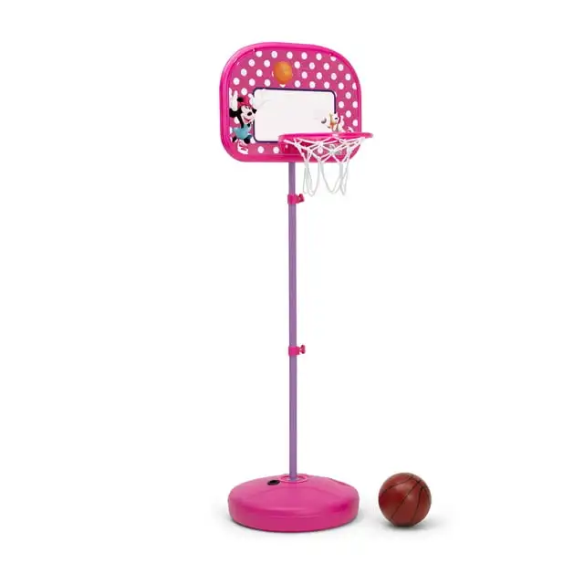 Disney Minnie Mouse Basketball Hoop Set by Delta Children - Incluye Aro, Pelota y Bomba, Rosa
Disney Minnie Mouse Basketball Hoop Set by Delta Children - Incluye Aro, Pelota y Bomba, Rosa