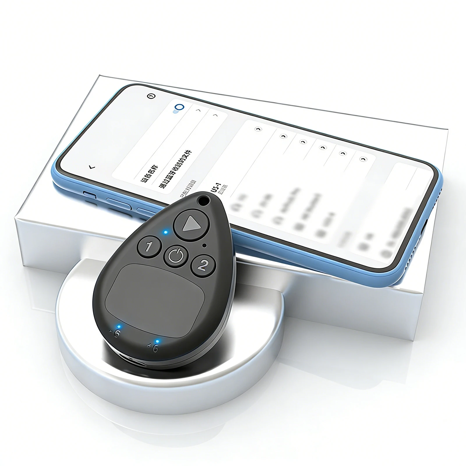 Wireless Auto Clicker Hands Free Silent & Adjustable Speed BT Phone Screen Tapper Finger Clicker for Live Broadcasts
Wireless Auto Clicker Hands Free Silent & Adjustable Speed BT Phone Screen Tapper Finger Clicker for Live Broadcasts
