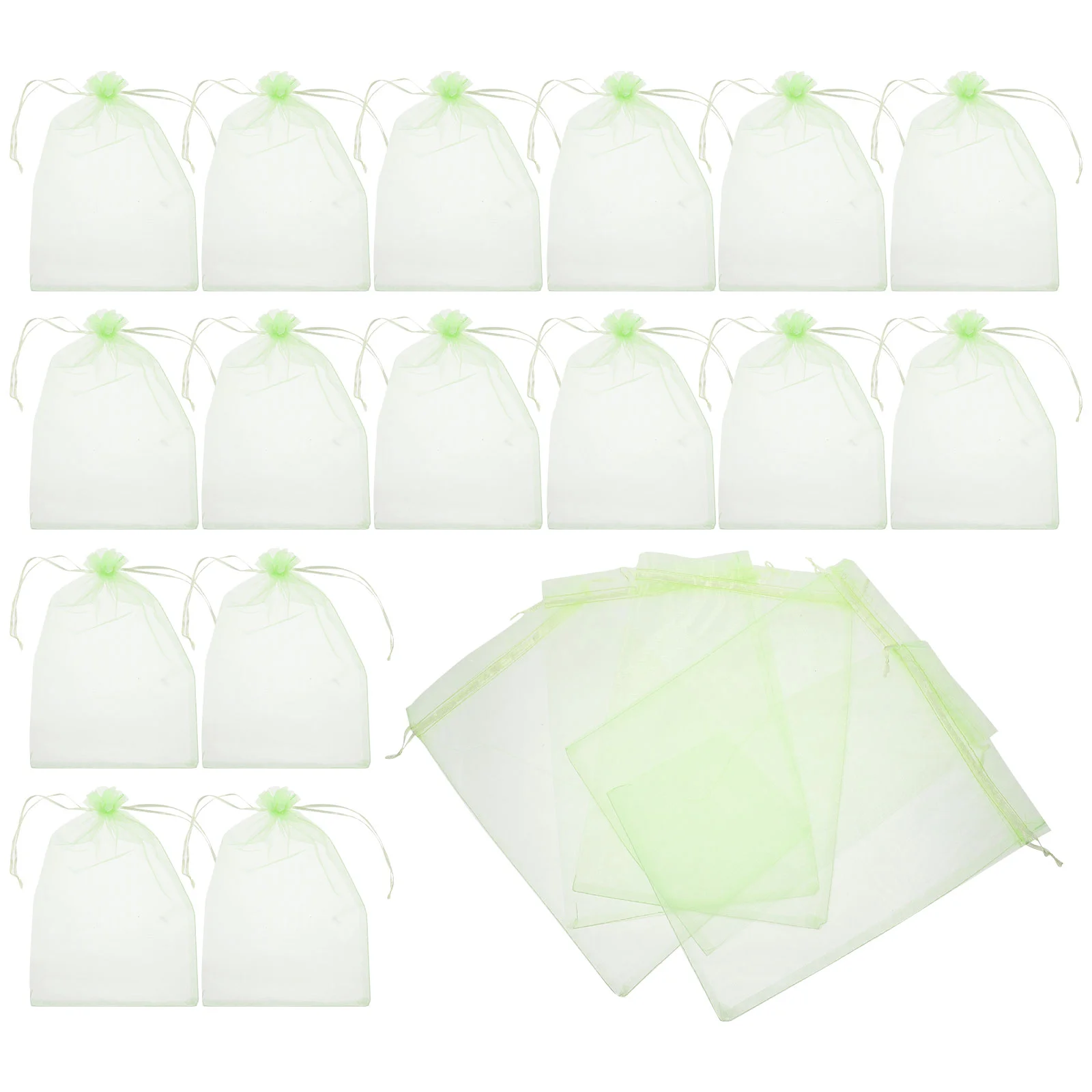 50 Pcs Fruit Protection Bag Drawstring Net Tree Netting Cover with Prevent Mesh Green Baby
50 Pcs Fruit Protection Bag Drawstring Net Tree Netting Cover with Prevent Mesh Green Baby