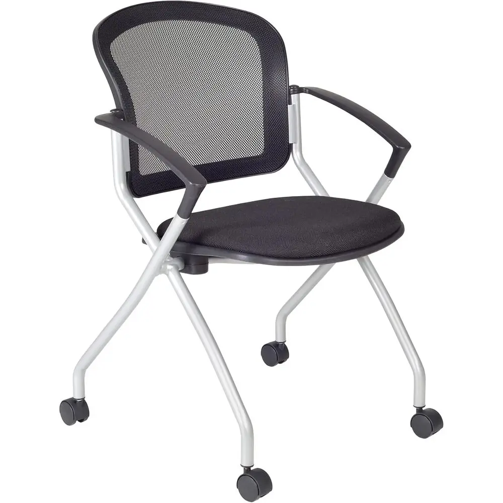 Black Nesting Chair, Modern and Compact
Black Nesting Chair, Modern and Compact