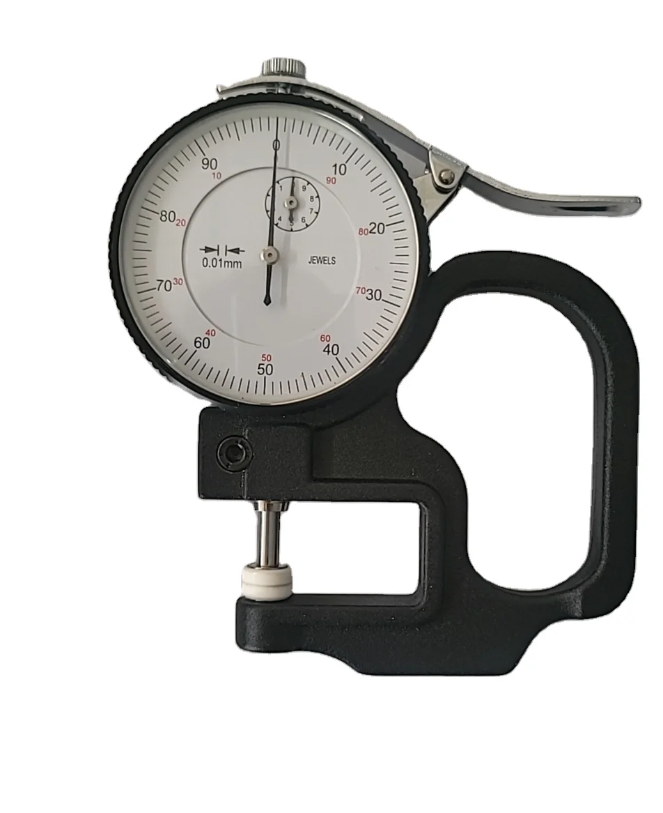 0.01mm Depth Digital Display Steel Plastic Dial Thickness Gauge Meter 0-12.7mm Range
0.01mm Depth Digital Display Steel Plastic Dial Thickness Gauge Meter 0-12.7mm Range