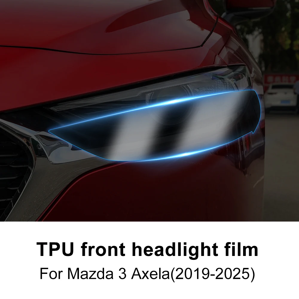TPU Car Headlight Protective Film Anti-Scratch Transparent Smoked Black For Mazda 3 Axela 2019 2020 2021 2022 2023 2024 2025
TPU Car Headlight Protective Film Anti-Scratch Transparent Smoked Black For Mazda 3 Axela 2019 2020 2021 2022 2023 2024 2025