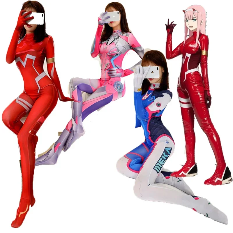 Anime DARLING in the FRANXX 02 Zero Two colourful Christmas halloween bodysuit Sexy Cosplay 002 Bodysuit Costumes CODE Plug Su F
Anime DARLING in the FRANXX 02 Zero Two colourful Christmas halloween bodysuit Sexy Cosplay 002 Bodysuit Costumes CODE Plug Su F