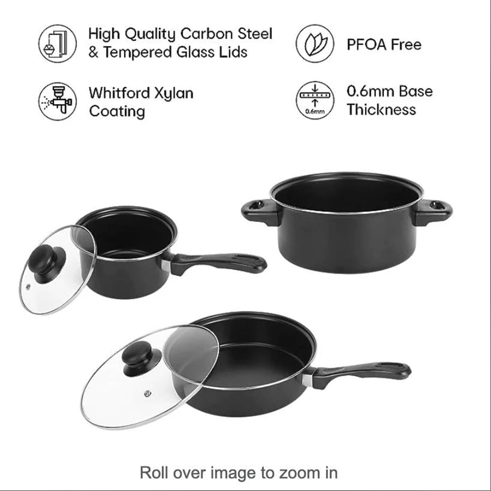 12Pcs Non Stick Cookware Set Milk Pot Maifan Stone Frying Pan with Lid Cooking Pot Set for All Types of Cooker
12Pcs Non Stick Cookware Set Milk Pot Maifan Stone Frying Pan with Lid Cooking Pot Set for All Types of Cooker