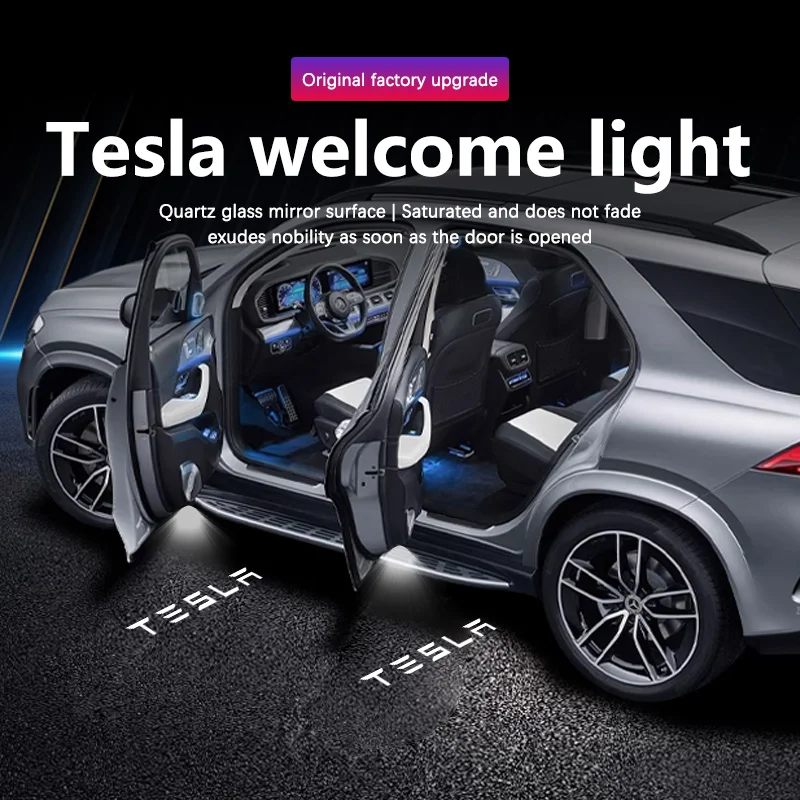 LED Car Door Ghost Shadow Welcome Logo Projector Light Accessories For Tesla Model S Model X Y 3
LED Car Door Ghost Shadow Welcome Logo Projector Light Accessories For Tesla Model S Model X Y 3