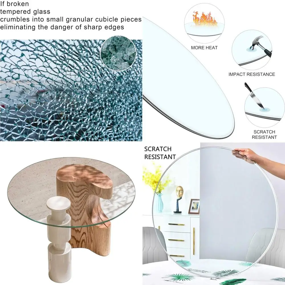 28 Tempered Glass Table Top, 0.26 Pencil Edge, Clear for Patio, Dining & Coffee Tables
28 Tempered Glass Table Top, 0.26 Pencil Edge, Clear for Patio, Dining & Coffee Tables