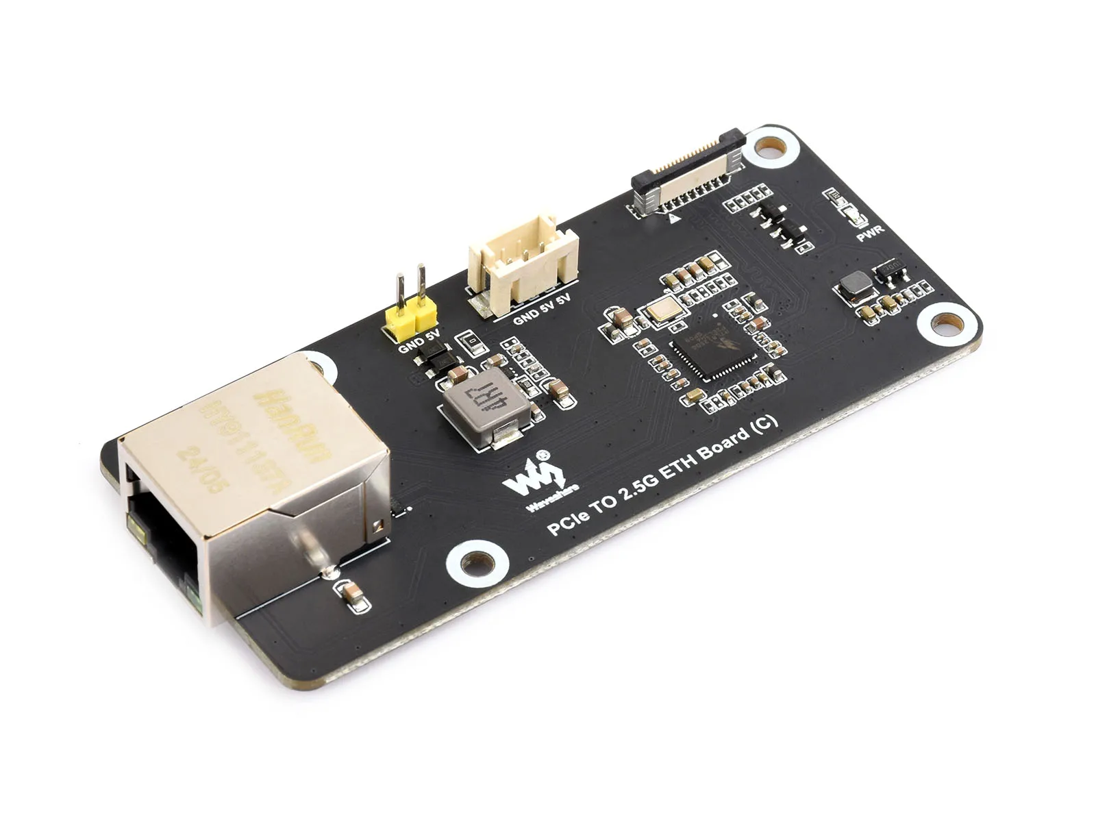 PCIe TO 2.5G ETH Board (C) For Raspberry Pi 5, Supports Raspberry Pi OS, Driver-Free, Plug And Play
PCIe TO 2.5G ETH Board (C) For Raspberry Pi 5, Supports Raspberry Pi OS, Driver-Free, Plug And Play