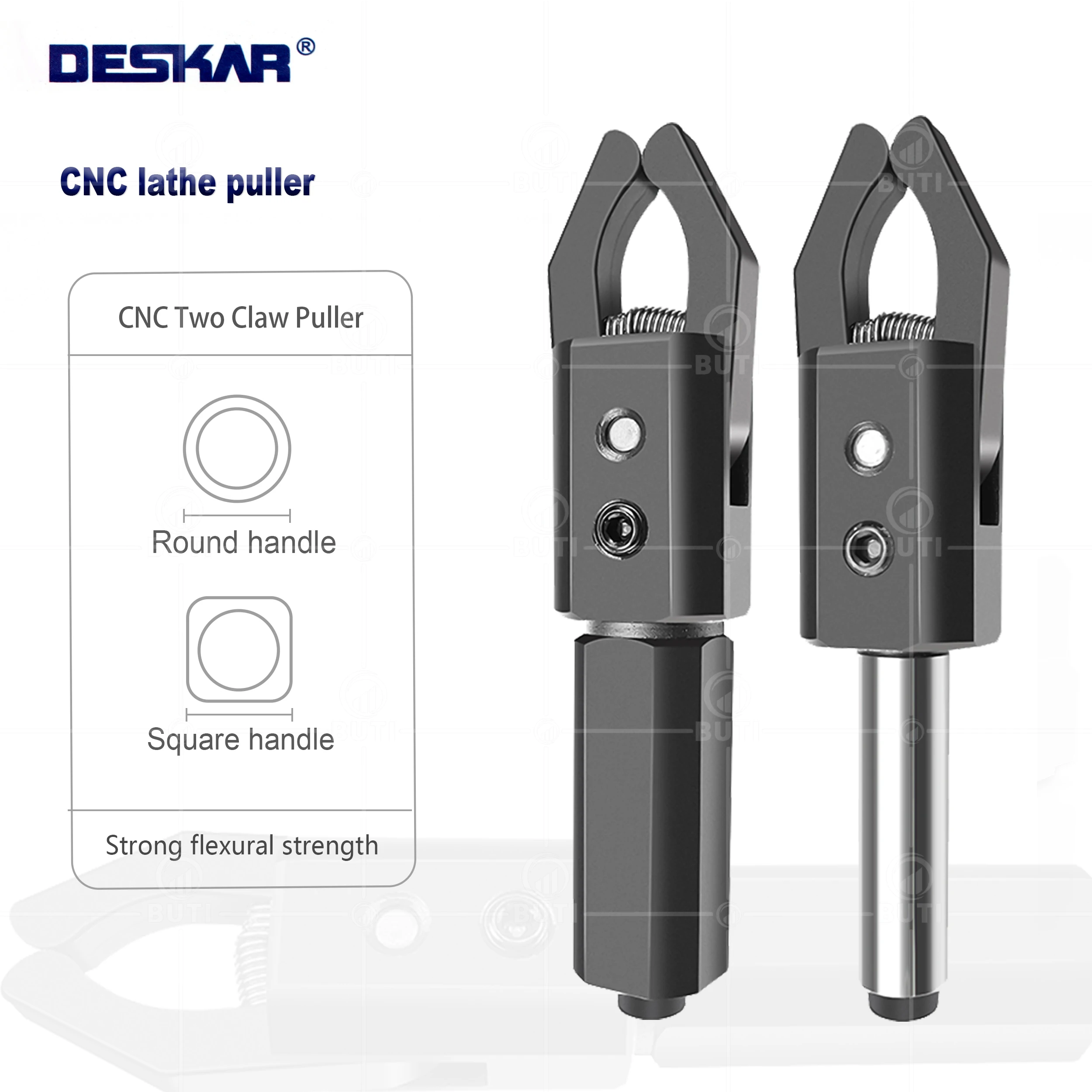 CNC Automatic Round Handle Square Handle Puller 16/20/25/32 High Precision Alloy Inlaid And Hardened Version Shake material clip
CNC Automatic Round Handle Square Handle Puller 16/20/25/32 High Precision Alloy Inlaid And Hardened Version Shake material clip