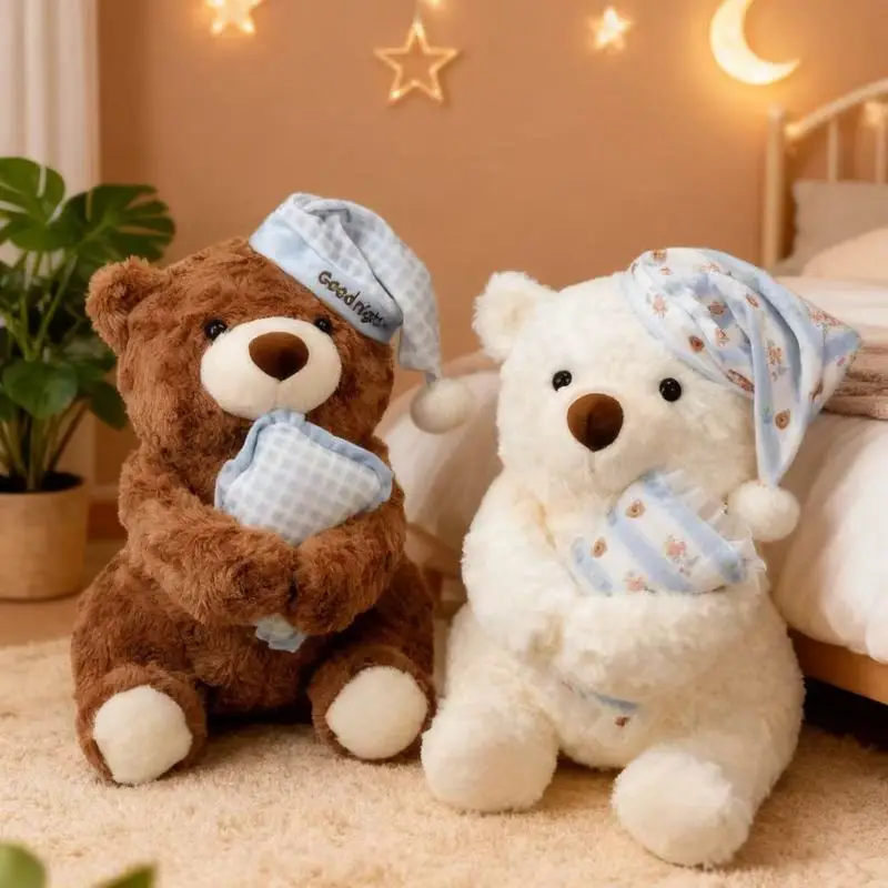 Kawaii мультяшный медведь «Хорошая ночь», плюшевая кукла, ультра мягкое милое украшение для рабочего стола, комфортный офисный компаньон, модная игрушка для девочек, милые подарки
Kawaii мультяшный медведь «Хорошая ночь», плюшевая кукла, ультра мягкое милое украшение для рабочего стола, комфортный офисный компаньон, модная игрушка для девочек, милые подарки