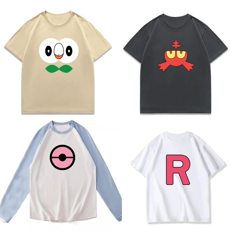 Новая футболка для косплея R James Mei Ash Ketchum, футболка Jessie, летние топы с короткими рукавами
Новая футболка для косплея R James Mei Ash Ketchum, футболка Jessie, летние топы с короткими рукавами