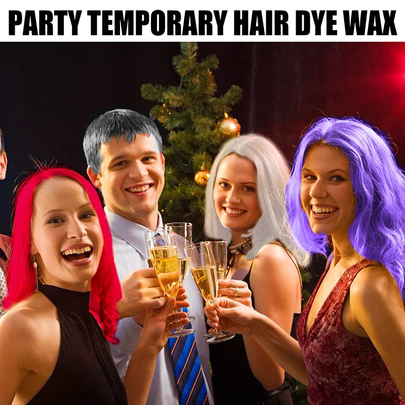 New Temporary Hair Wax Set Halloween Party Provisional Convenient Hair Dye Easy To Color And Easy To Clean Personalized Hair Wax
New Temporary Hair Wax Set Halloween Party Provisional Convenient Hair Dye Easy To Color And Easy To Clean Personalized Hair Wax