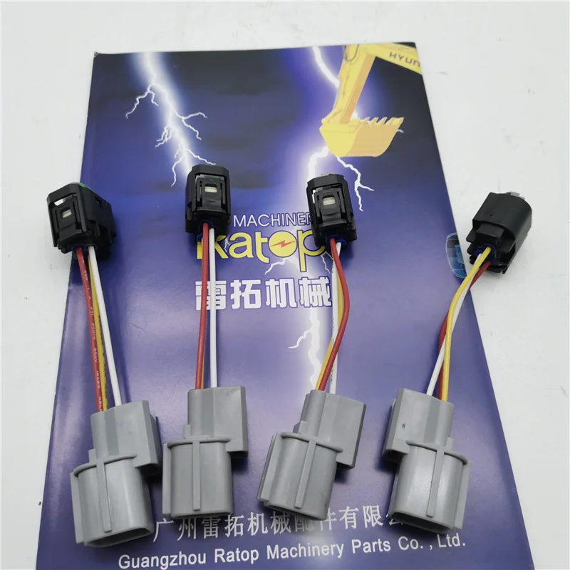 SK200-6 to SK200-6E SK200-8 to SK200-6 Universal sensor connector YT13E01082P1 sensor plug with high quality harness
SK200-6 to SK200-6E SK200-8 to SK200-6 Universal sensor connector YT13E01082P1 sensor plug with high quality harness