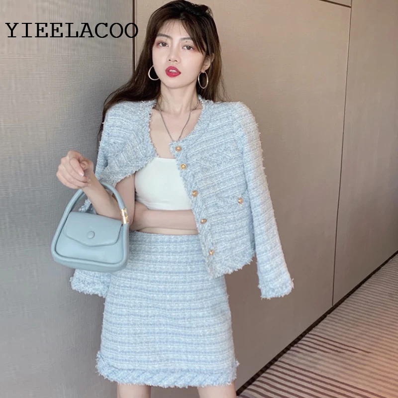 Professional suit autumn/winter new long-sleeved tassel temperament ladies Tweed jacket + skirt suit female fashion 2-piece set
Professional suit autumn/winter new long-sleeved tassel temperament ladies Tweed jacket + skirt suit female fashion 2-piece set