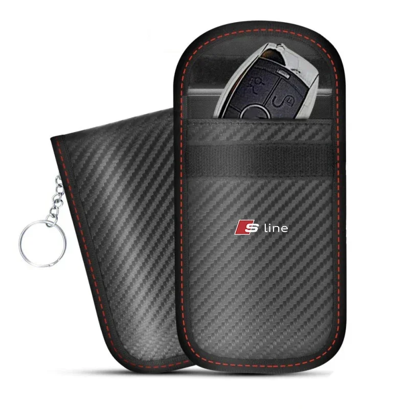 Car RFID signal blocking carbon fiber key case For Audi Sline S6 S7 SQ5 SQ7 A3 A4 A5 A6 A7 A8L Q3 Q4 Q5 Q6 Q7 Q8 TT
Car RFID signal blocking carbon fiber key case For Audi Sline S6 S7 SQ5 SQ7 A3 A4 A5 A6 A7 A8L Q3 Q4 Q5 Q6 Q7 Q8 TT