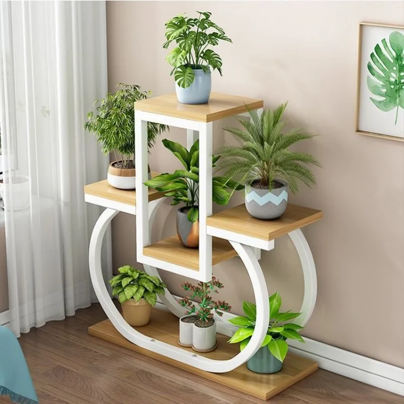 Indoor Floor Flower & Storage Rack for Balcony and Bay Window. In iron art style with creative design
Indoor Floor Flower & Storage Rack for Balcony and Bay Window. In iron art style with creative design