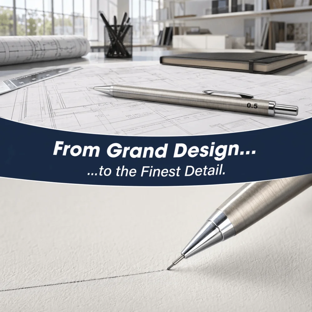 Full Metal Mechanical Pencil 2B 0.3/0.5/0.7/0.9/2.0mm Drafting Pencil Built-in Eraser Drawing Pencil Student & Drafting Use
Full Metal Mechanical Pencil 2B 0.3/0.5/0.7/0.9/2.0mm Drafting Pencil Built-in Eraser Drawing Pencil Student & Drafting Use