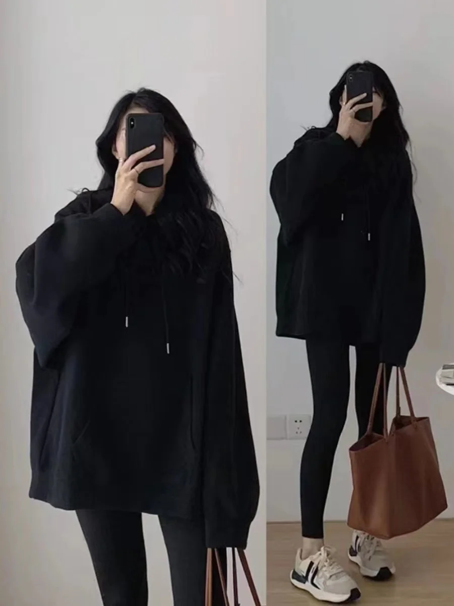 Loose Oversize Color Hoodie Women's Spring Autumn Thin Korean Style Winter New Style Top Trendy Streetwear Long Sleeve
Loose Oversize Color Hoodie Women's Spring Autumn Thin Korean Style Winter New Style Top Trendy Streetwear Long Sleeve