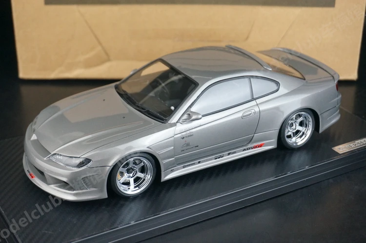 IG 1:18 Silvia Vertex S15 JDM Simulation Limited Edition Resin Metal Static Car Model Toy Gift
IG 1:18 Silvia Vertex S15 JDM Simulation Limited Edition Resin Metal Static Car Model Toy Gift