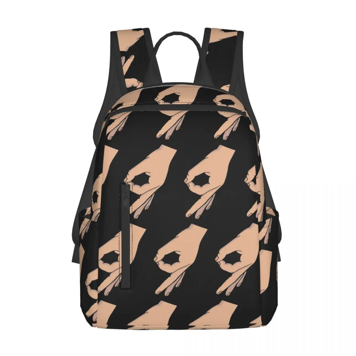 Circle Game Hand Funny Gotcha Meme Made You Look Backpack Daypack Large Capacity BookBag School Bag Shoulder Bags for Men Women
Circle Game Hand Funny Gotcha Meme Made You Look Backpack Daypack Large Capacity BookBag School Bag Shoulder Bags for Men Women