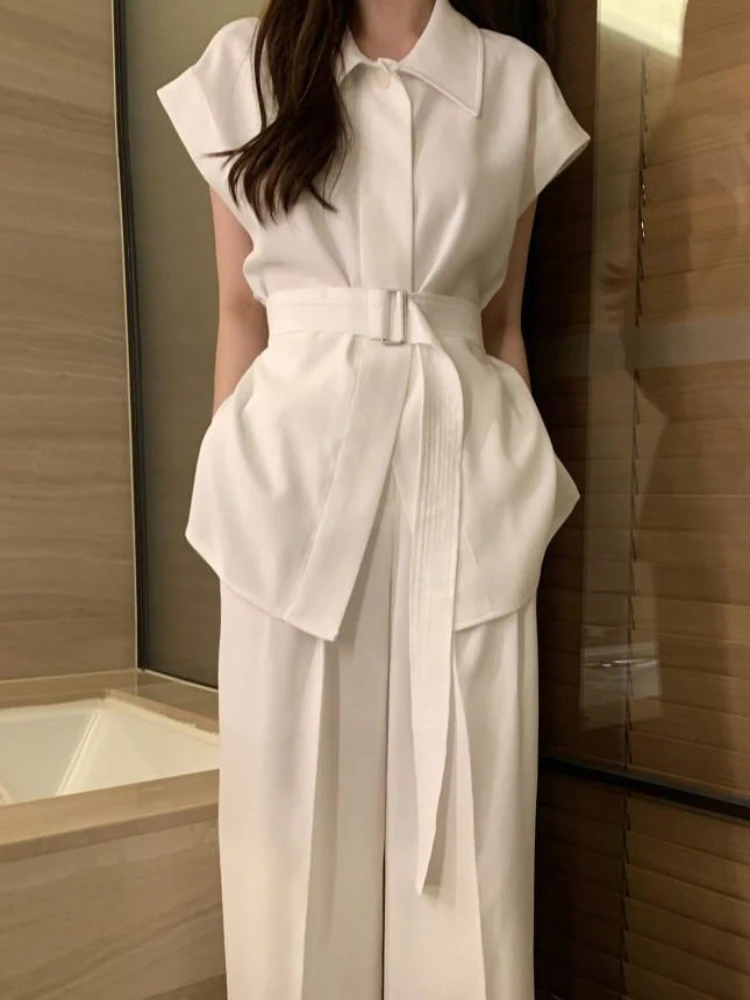 Новинка 2023 года, лето, элегантные офисные женские блузки, брюки, костюмы на шнуровке, свободные женские повседневные рубашки с длинными рукавами, комплект из 2 предметов
Новинка 2023 года, лето, элегантные офисные женские блузки, брюки, костюмы на шнуровке, свободные женские повседневные рубашки с длинными рукавами, комплект из 2 предметов