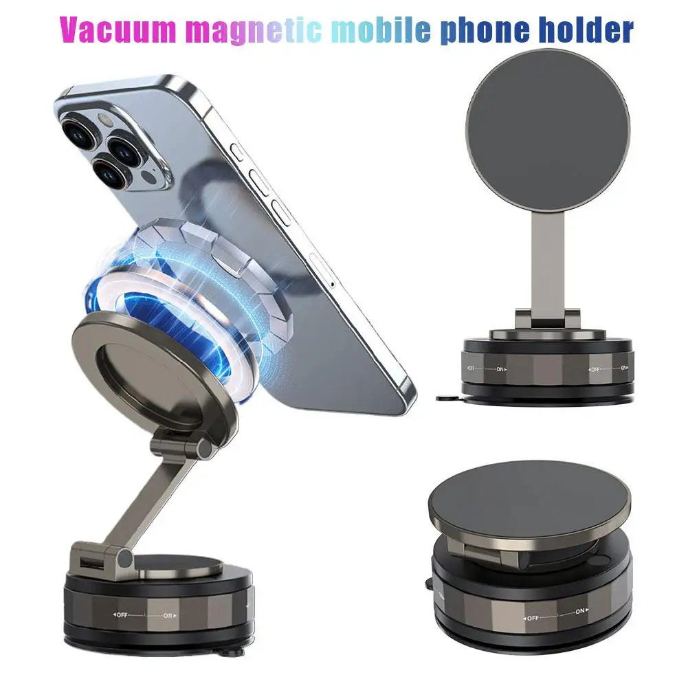 Foldable Car Phone Holder Vacuum Double-sided Magnetic Dashboard GPS Stand For Magsafe 16-12 Pro Max Mount U0H0
Foldable Car Phone Holder Vacuum Double-sided Magnetic Dashboard GPS Stand For Magsafe 16-12 Pro Max Mount U0H0