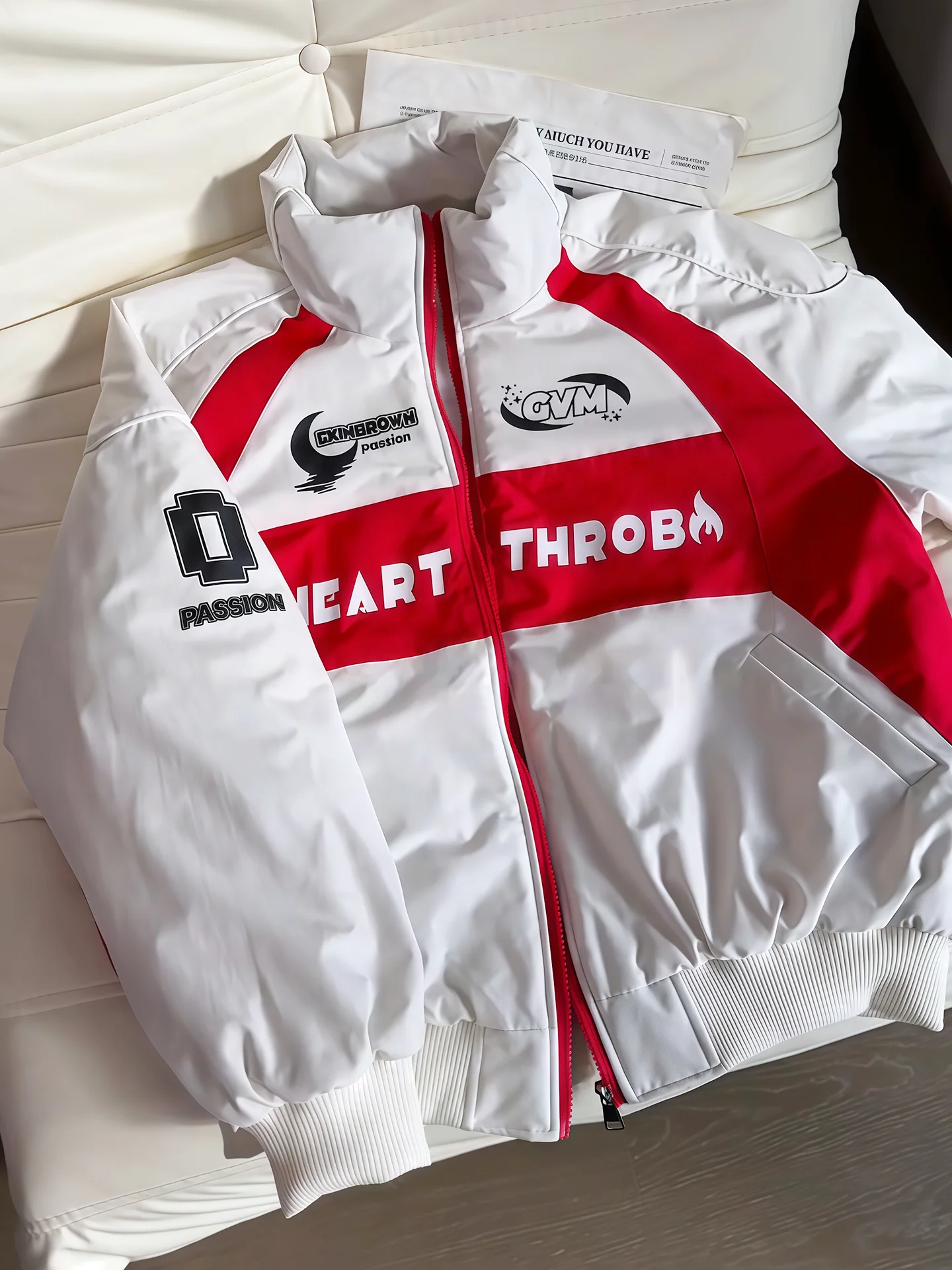 Утепленная мотоциклетная куртка-бомбер для мужчин, зимняя, хлопковая, красно-белая, для гонок
Утепленная мотоциклетная куртка-бомбер для мужчин, зимняя, хлопковая, красно-белая, для гонок