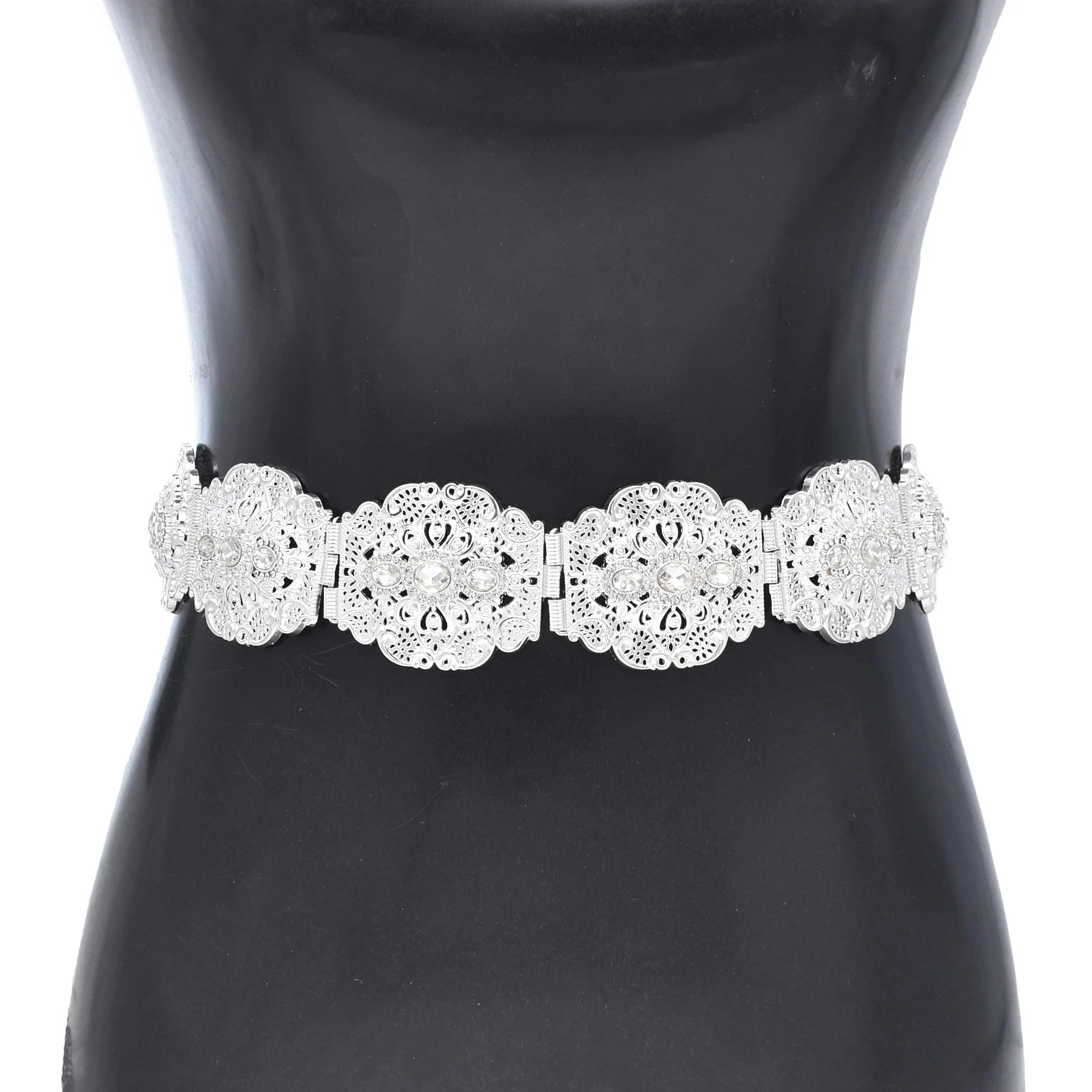 Trending Afghan Moroccan Ethnic Metal Belt Charms Waist Belly Chains Silver Geometric Hollowed Crystal Flower Body Chain Jewelry
Trending Afghan Moroccan Ethnic Metal Belt Charms Waist Belly Chains Silver Geometric Hollowed Crystal Flower Body Chain Jewelry