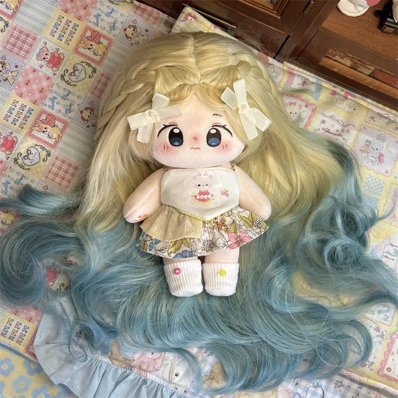 20 см хлопковый кукольный парик желтый синий градиент вьющиеся волосы милый кукольный парик
20 см хлопковый кукольный парик желтый синий градиент вьющиеся волосы милый кукольный парик