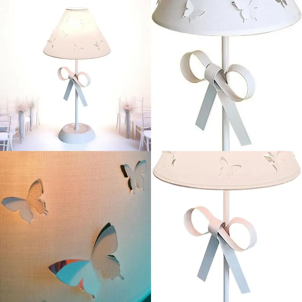 Nordic Style Pink Bow Desk Lamp for Girls' Bedroom, Fabric Shade Table Light, Modern Kids Reading Lamp (White)
Nordic Style Pink Bow Desk Lamp for Girls' Bedroom, Fabric Shade Table Light, Modern Kids Reading Lamp (White)