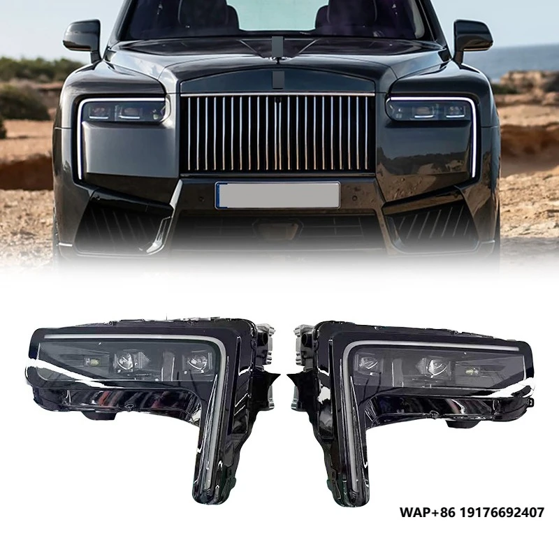 High Quality Hot Selling LED Headlights Suitable forRolls Royce 18-24 Cullinan Car Headlight Lighting System Upgrade 2025
High Quality Hot Selling LED Headlights Suitable forRolls Royce 18-24 Cullinan Car Headlight Lighting System Upgrade 2025