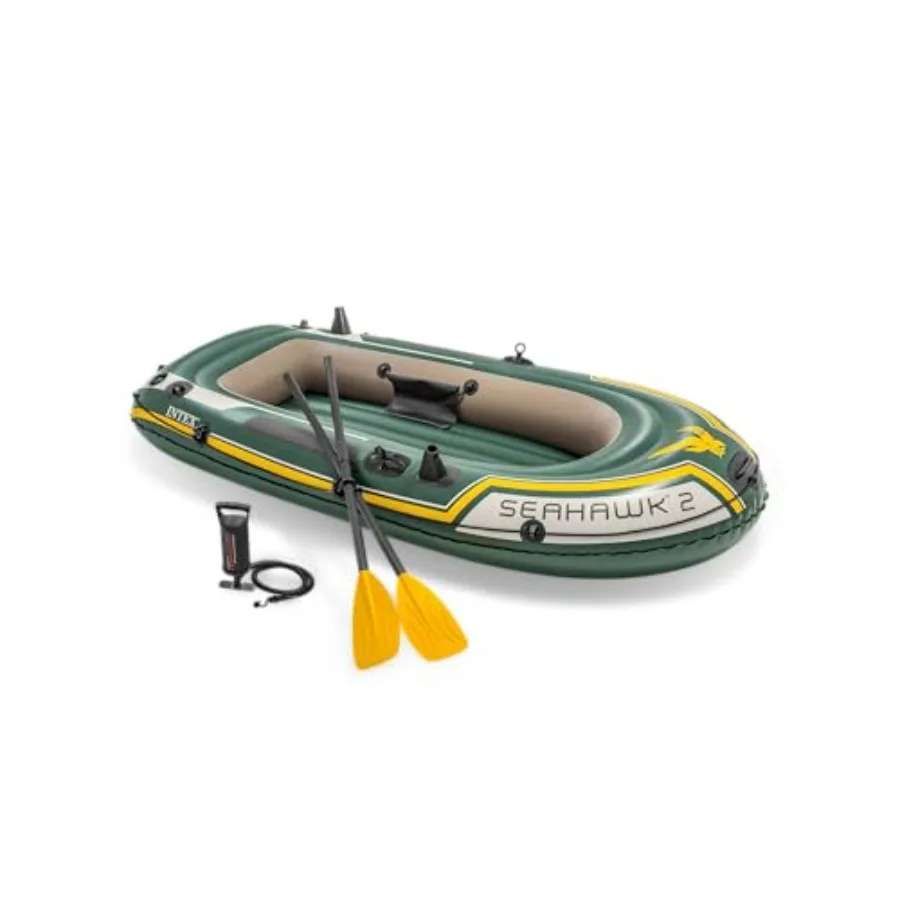 68347EP Seahawk 2 Inflatable Boat Set Capacity Durable PVC Material Blue Color High Load-Bearing and Easy to Inflate
68347EP Seahawk 2 Inflatable Boat Set Capacity Durable PVC Material Blue Color High Load-Bearing and Easy to Inflate
