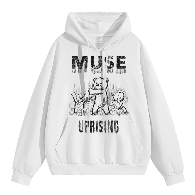 MUSE Rock Band Bear Rock Band Retro Portrait Printing Digital Direct Injection American Vtg Cotton Loose Hooded Sweater
MUSE Rock Band Bear Rock Band Retro Portrait Printing Digital Direct Injection American Vtg Cotton Loose Hooded Sweater