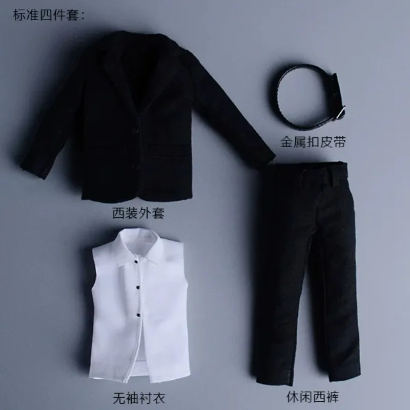 1/12 Scale Action Figures Multiple Styles Black/white Casual Suit Set Clothes Model Toys for 12 in Male Soldier Body Decor
1/12 Scale Action Figures Multiple Styles Black/white Casual Suit Set Clothes Model Toys for 12 in Male Soldier Body Decor