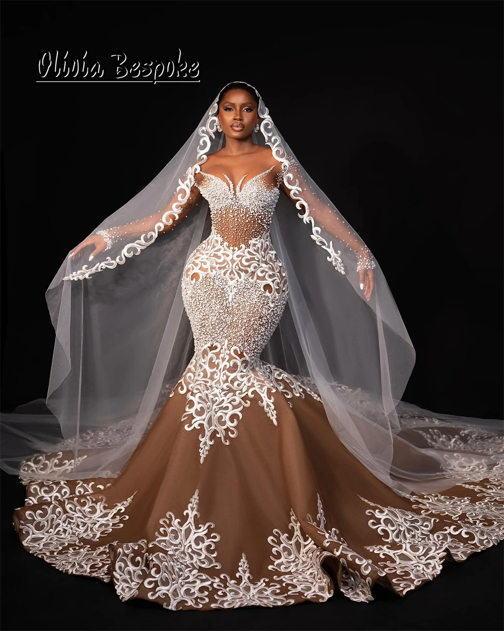 Unique Aso Ebi Wedding Dresses For Brides 2024 Off The Shoulder Lace Appliques Mermaid Tulle Ruched Train vestidos Customized
Unique Aso Ebi Wedding Dresses For Brides 2024 Off The Shoulder Lace Appliques Mermaid Tulle Ruched Train vestidos Customized