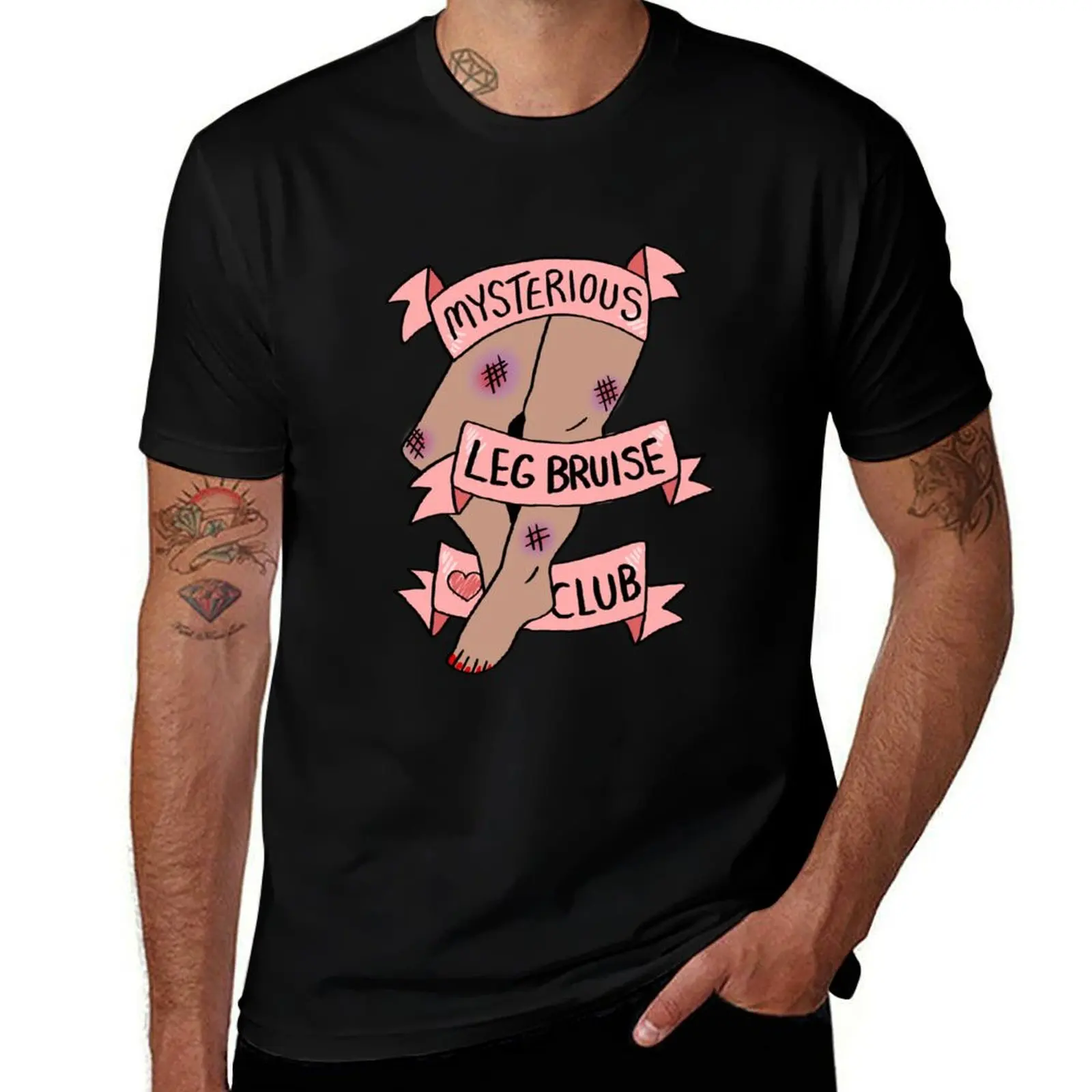 MYSTERIOUS LEG BRUISE CLUB T-Shirt vintage graphic t shirts men graphic t shirts
MYSTERIOUS LEG BRUISE CLUB T-Shirt vintage graphic t shirts men graphic t shirts