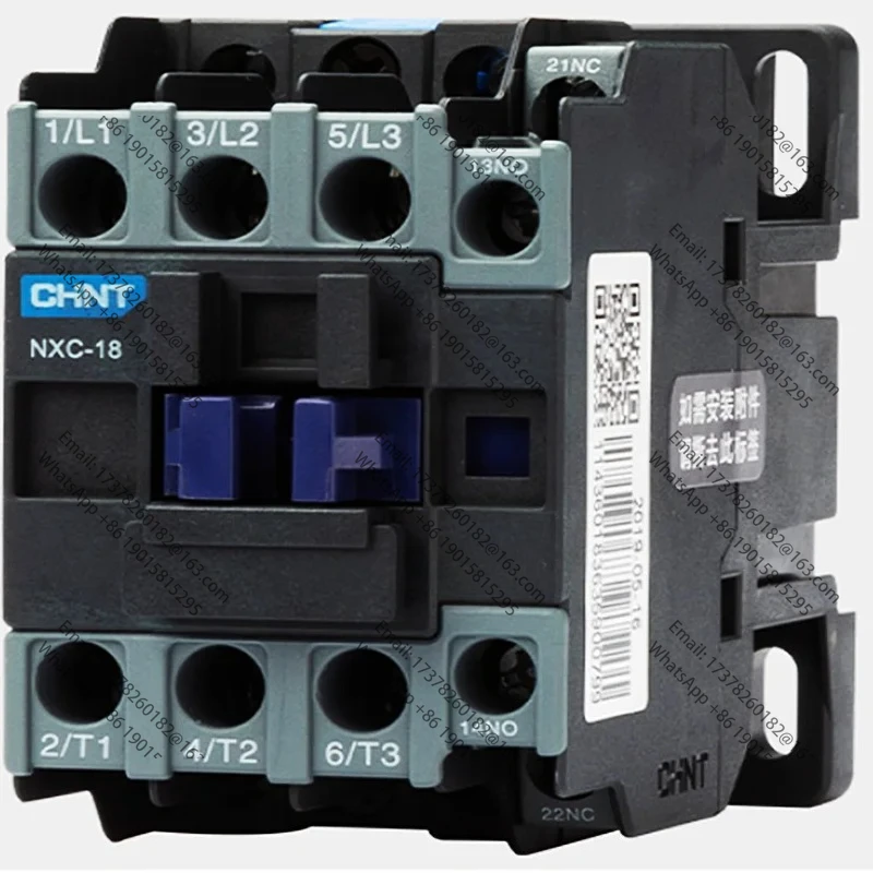 CHINT NXC-18 18A LC1D AC Contactor CJX2-1810 1801 NO NC LC1 DIN Rail Mount Electric Power Contactor AC 24V 36V 110V 220V 380V
CHINT NXC-18 18A LC1D AC Contactor CJX2-1810 1801 NO NC LC1 DIN Rail Mount Electric Power Contactor AC 24V 36V 110V 220V 380V