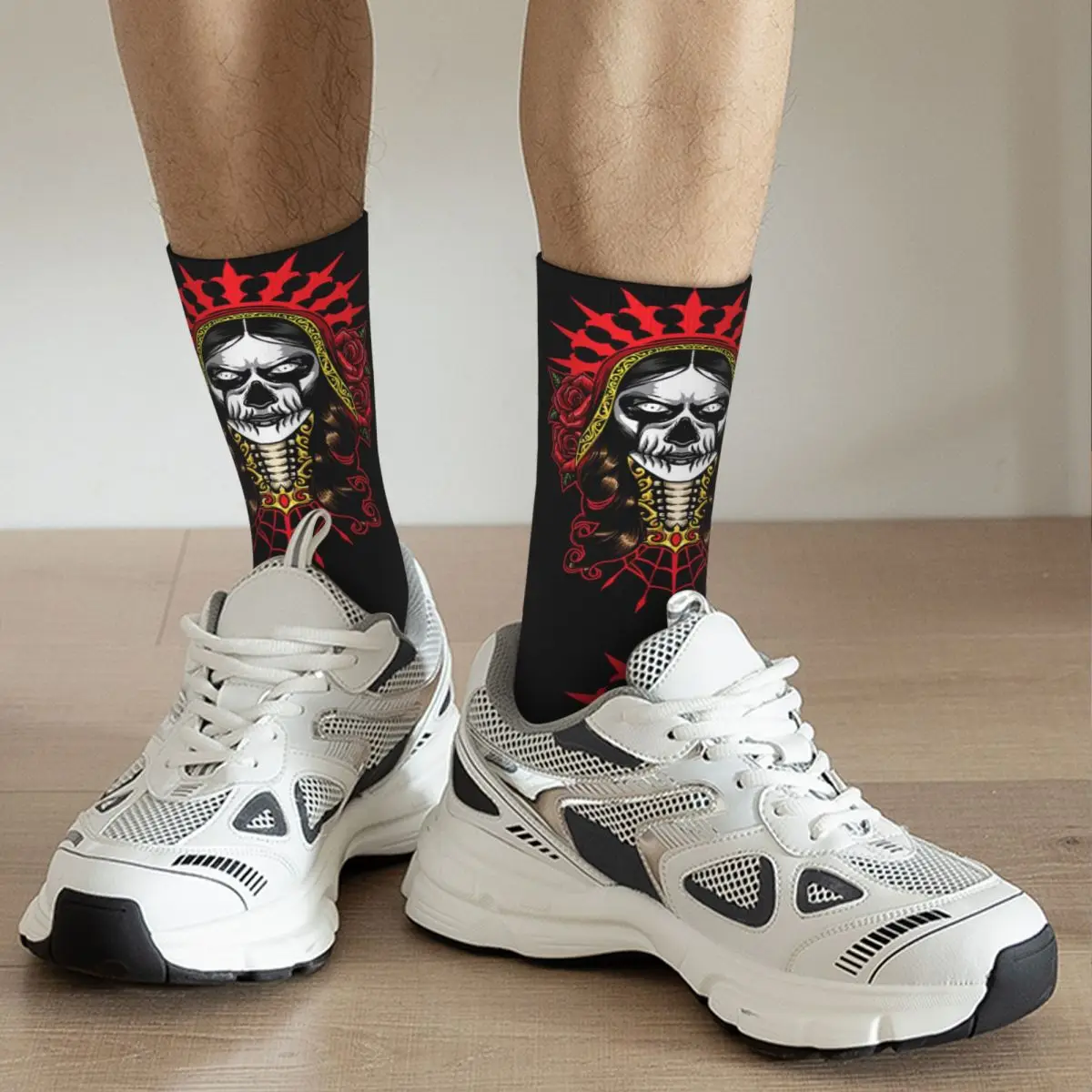 Evil Look La Calavera Catrina - Santa Muerte Adult Socks Unisex socks,men Socks women Socks
Evil Look La Calavera Catrina - Santa Muerte Adult Socks Unisex socks,men Socks women Socks