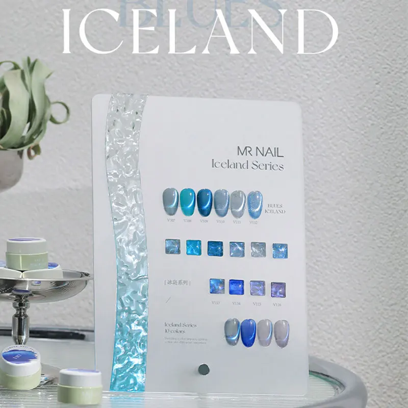 Mr.nail Blue Tears Iceland Series Стеклянные бусины Гель-лак для ногтей «кошачий глаз» 3 г Магнитный гель для консервирования Полуперманентный гель для ногтей Soak Off 
Mr.nail Blue Tears Iceland Series Стеклянные бусины Гель-лак для ногтей «кошачий глаз» 3 г Магнитный гель для консервирования Полуперманентный гель для ногтей Soak Off