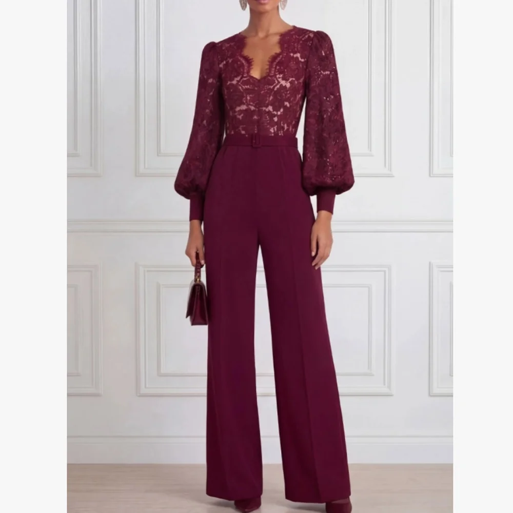 Customized Elagant Pantsuits Evening Dresses for Women Floor-Length Sweep Train Special Events Prom Party Wedding Dress 2026
Customized Elagant Pantsuits Evening Dresses for Women Floor-Length Sweep Train Special Events Prom Party Wedding Dress 2026