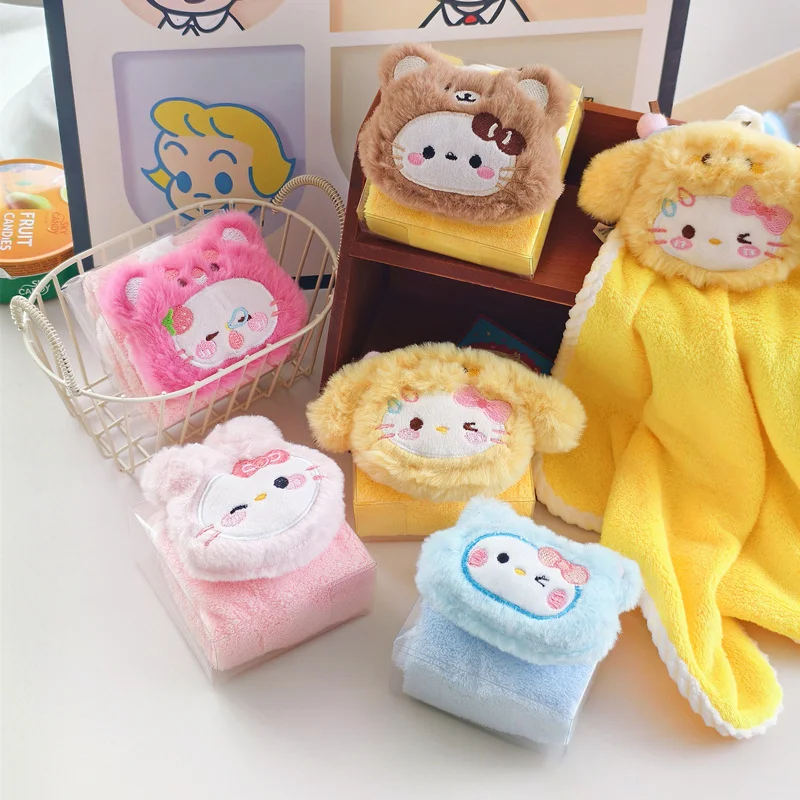 New Hellokitty Towel with Hand Towel Can Be Hung for Wiping Cartoon Souvenir Activity Gift
New Hellokitty Towel with Hand Towel Can Be Hung for Wiping Cartoon Souvenir Activity Gift 
