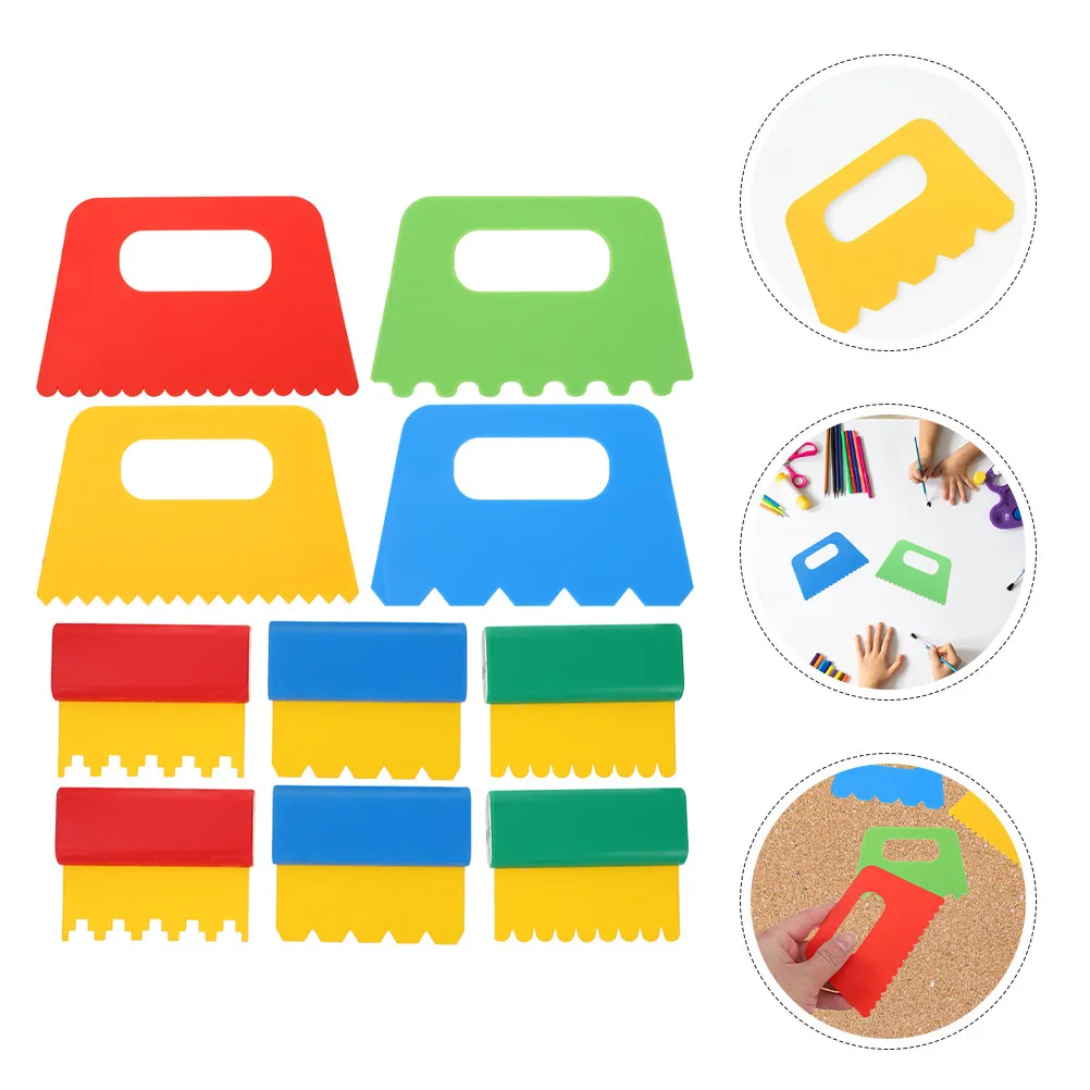 10Pcs Line Scraping Brush for Kids Painting Tools Ergonomic Plastic Draw Scraper Early Learning Art Education Painting
10Pcs Line Scraping Brush for Kids Painting Tools Ergonomic Plastic Draw Scraper Early Learning Art Education Painting