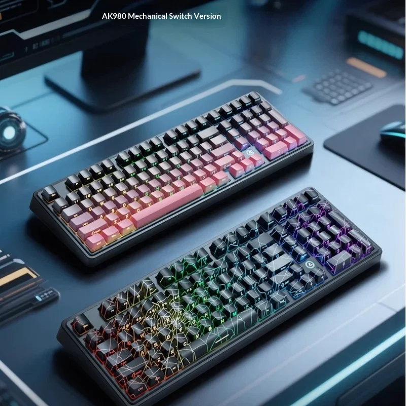Ajazz Ak980max Gaming Mechanical Keyboard Magnetic Axis Wired Customizable Hot Swappable Esports Computer Peripheral Keyboard
Ajazz Ak980max Gaming Mechanical Keyboard Magnetic Axis Wired Customizable Hot Swappable Esports Computer Peripheral Keyboard