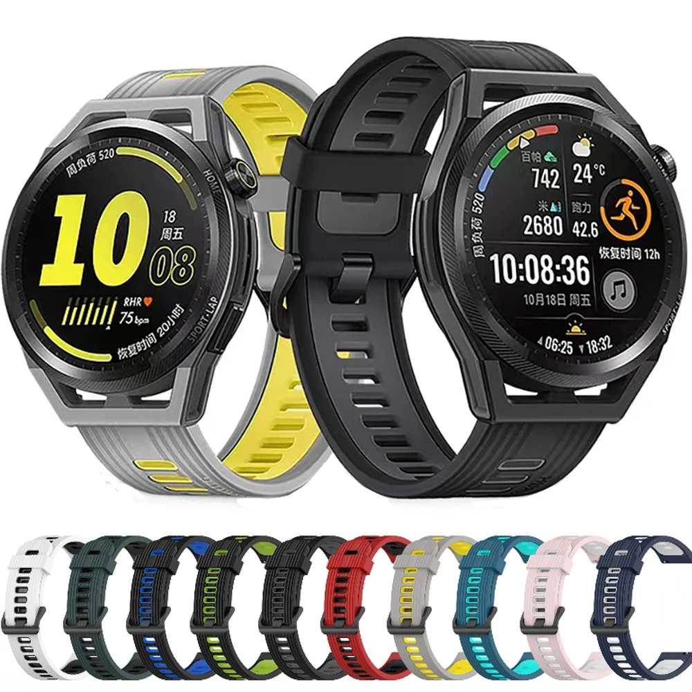 22mm 20mm Silicone Strap For Huawei Watch GT Runner/2/Pro Replaceable Bracelet Wristband Correa For Samsung Watch 5/4/4 Classic
22mm 20mm Silicone Strap For Huawei Watch GT Runner/2/Pro Replaceable Bracelet Wristband Correa For Samsung Watch 5/4/4 Classic