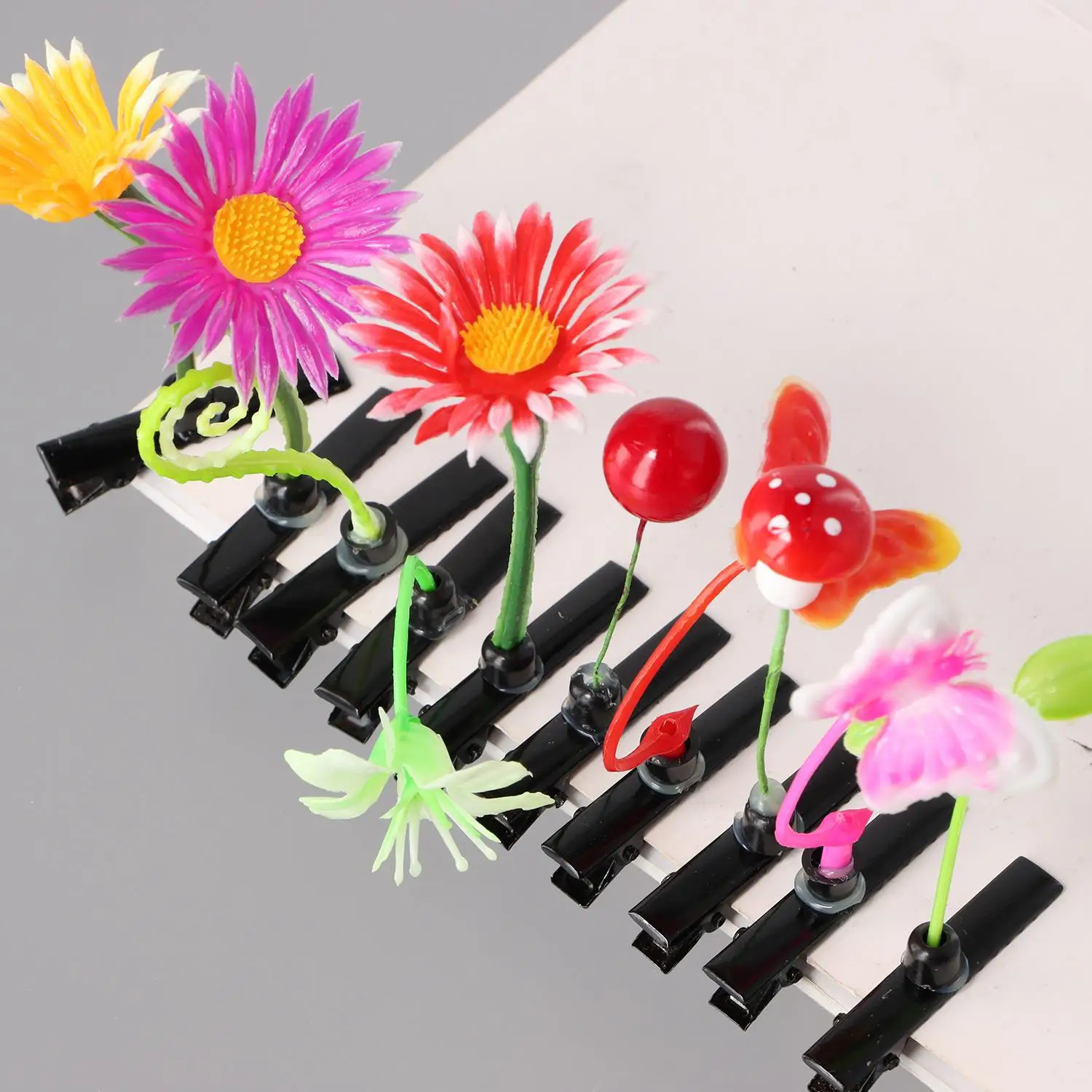 Cute Flower Hair Clips For Girls Sprout Grass Hairpins Plant Bean Sprout Side Clip Korean Barrette Women Hair Accessories
Cute Flower Hair Clips For Girls Sprout Grass Hairpins Plant Bean Sprout Side Clip Korean Barrette Women Hair Accessories