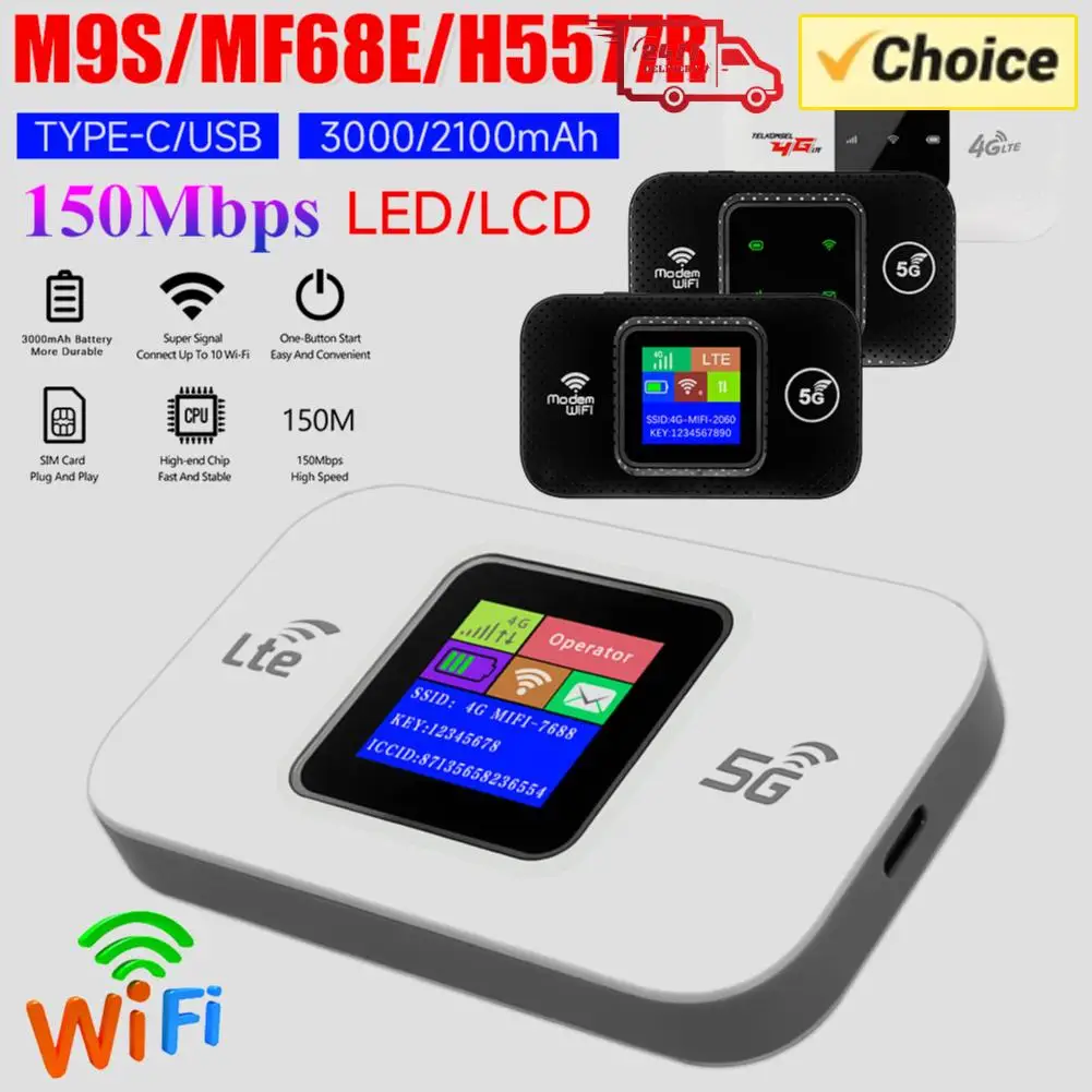Беспроводной интернет-роутер 4G LTE, беспроводной Wi-Fi роутер, точка доступа 150 Мбит/с, умный Wi-Fi роутер, Plug & Play, мобильный широкополосный доступ для путешествий
Беспроводной интернет-роутер 4G LTE, беспроводной Wi-Fi роутер, точка доступа 150 Мбит/с, умный Wi-Fi роутер, Plug & Play, мобильный широкополосный доступ для путешествий