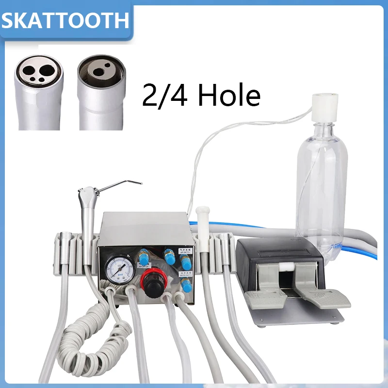 Portable Dental Turbine Unit Work with Air Compressor Dentist Instrument Accessories 4 / 2 Holes 3 Way Syringe Full Metal Jacket
Portable Dental Turbine Unit Work with Air Compressor Dentist Instrument Accessories 4 / 2 Holes 3 Way Syringe Full Metal Jacket