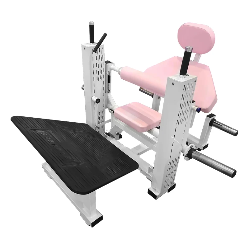 Commercial Fitness Equipment Gym Plate Loaded Hip Thrust Machine/Hip Trainer
Commercial Fitness Equipment Gym Plate Loaded Hip Thrust Machine/Hip Trainer