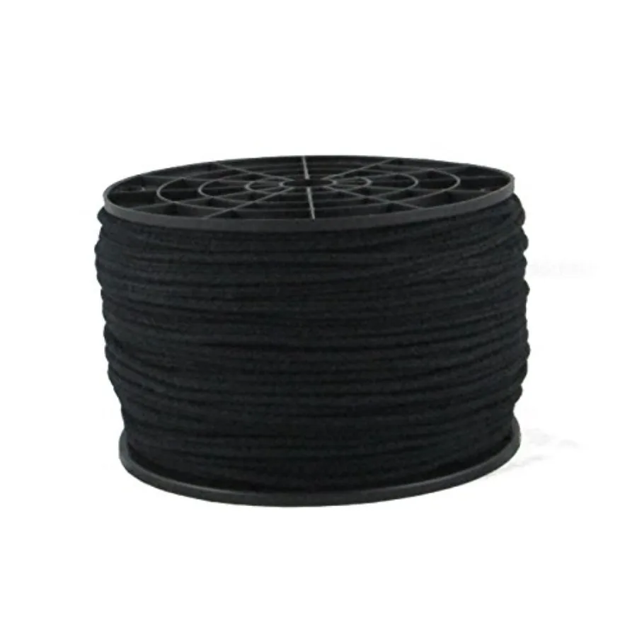 QNR 1/8" Black Cotton Tie Line Rope Theater Stage Cord 600 ft Spool Reinforced Low Stretch Unglazed
QNR 1/8" Black Cotton Tie Line Rope Theater Stage Cord 600 ft Spool Reinforced Low Stretch Unglazed